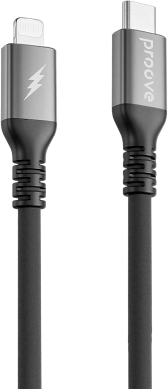 Кабель Proove ReGen Silicone Type-C to Lightning 27W 2m Black (CCRS60002121)